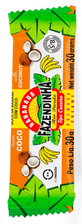 Unidade da Bananada com Coco