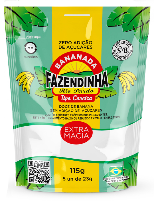 Stand Up da Bananada sem adição de açúcar