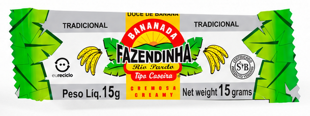 Bananada Variedades sabor Tradicional